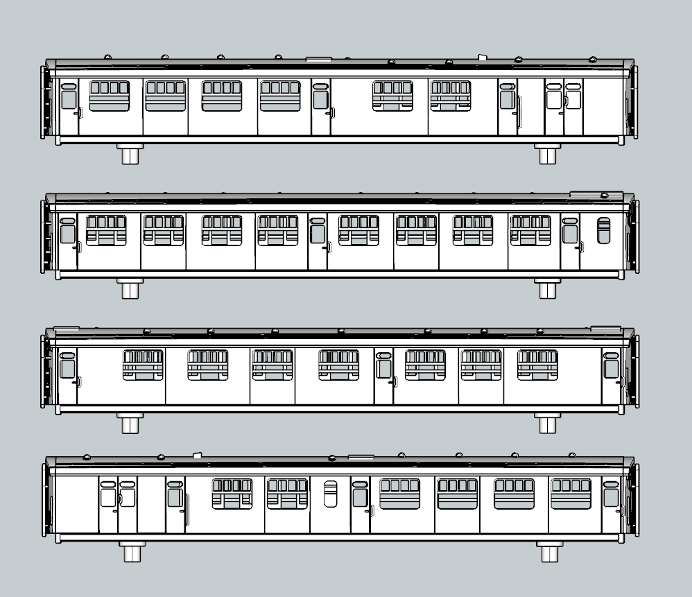 (image for) SR Bulleid Eastleigh L-Set Coach Bundle - Set 770